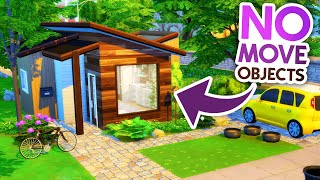 Building a Micro Home WITHOUT using Move Objects // Sims 4 Speed Build