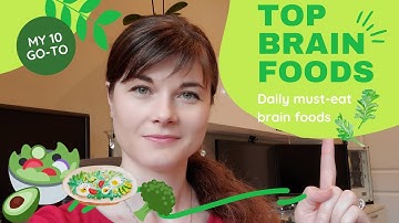 Top 10 Brain Foods known to SUPER CHARGE your brain!