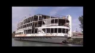 Dr. Ron Kattoo's Pipe Dream Moored In Ecorse, Michigan