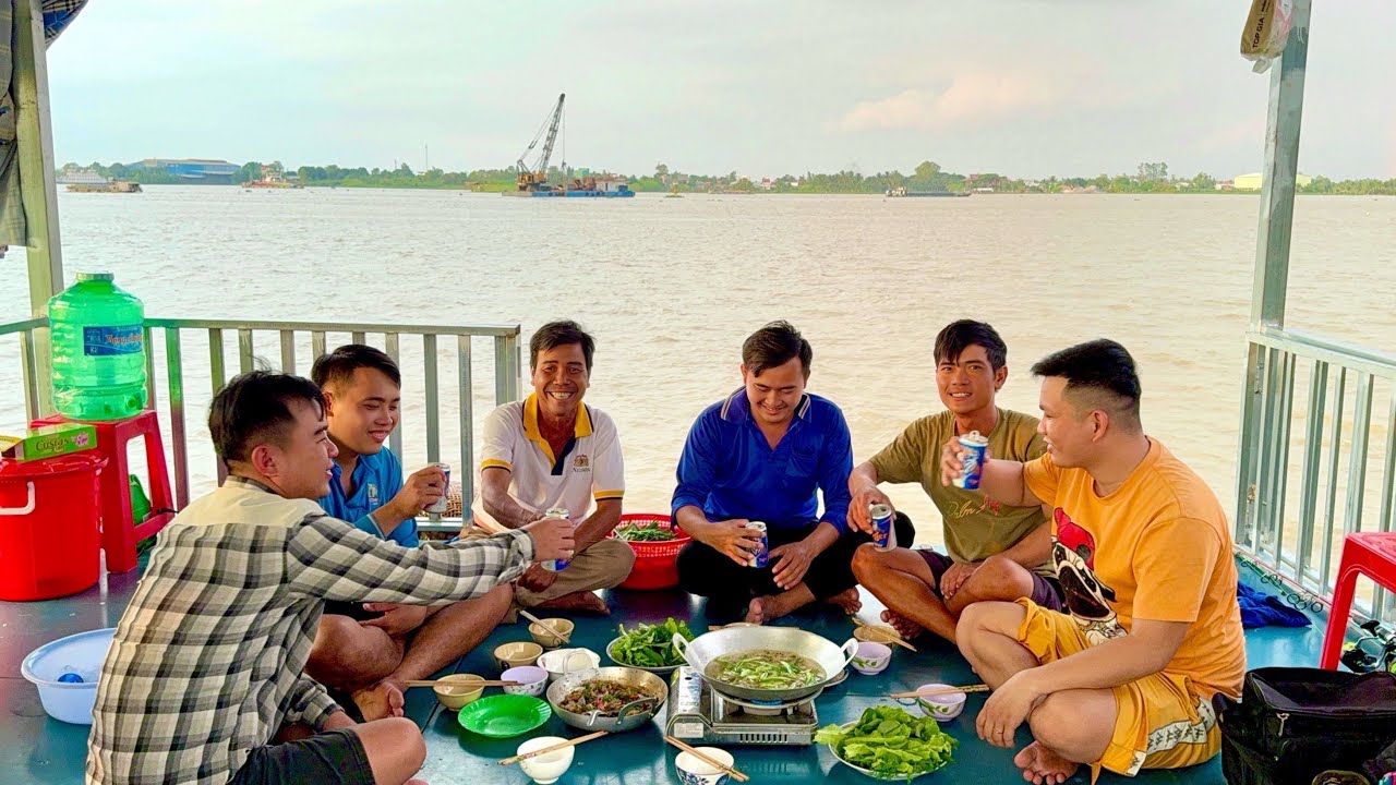 Chài Cá Trên Khúc Sông Vàm Nao ,Lai Rai Trên Sông Nước Miền Tây •UMQT | #986
