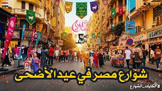 أجواء عيد الأضحى في شوارع مصر|أجواء لازم تشوفها|مصر يوم العيد شكلها اتغير بالكامل!!..نظرة تانية