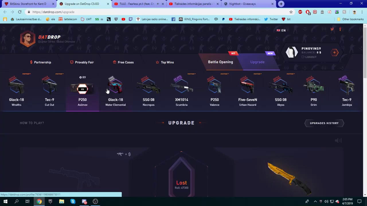 Datdrop! 10$ to? Free BATTLES?