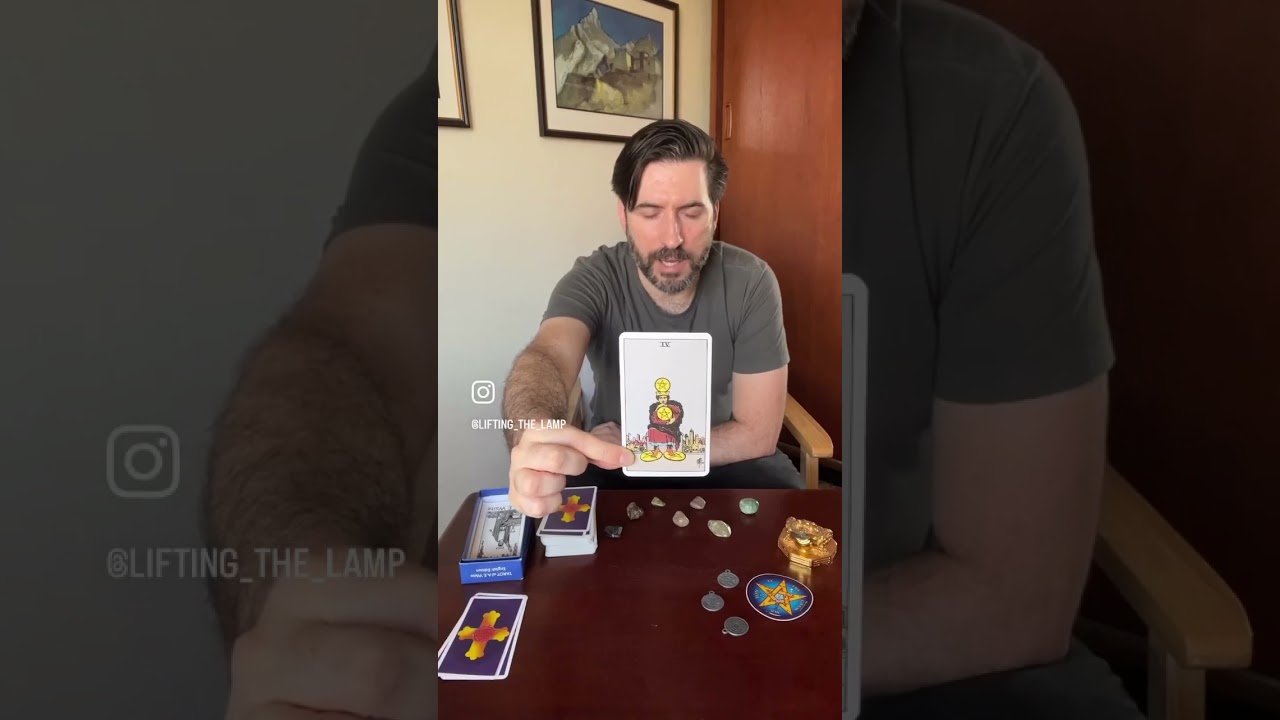 Tarot Card Meanings - Four of Pentacles 