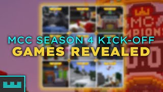 MCC SEASON 4 KICK-OFF - GAMES REVEAL REACTIONS