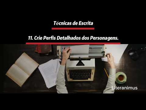 Técnicas de escrita.