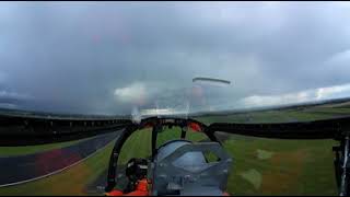 OV-10B Bronco Demo Team Display at Scampton Airshow 2017 in 360 cockpit video