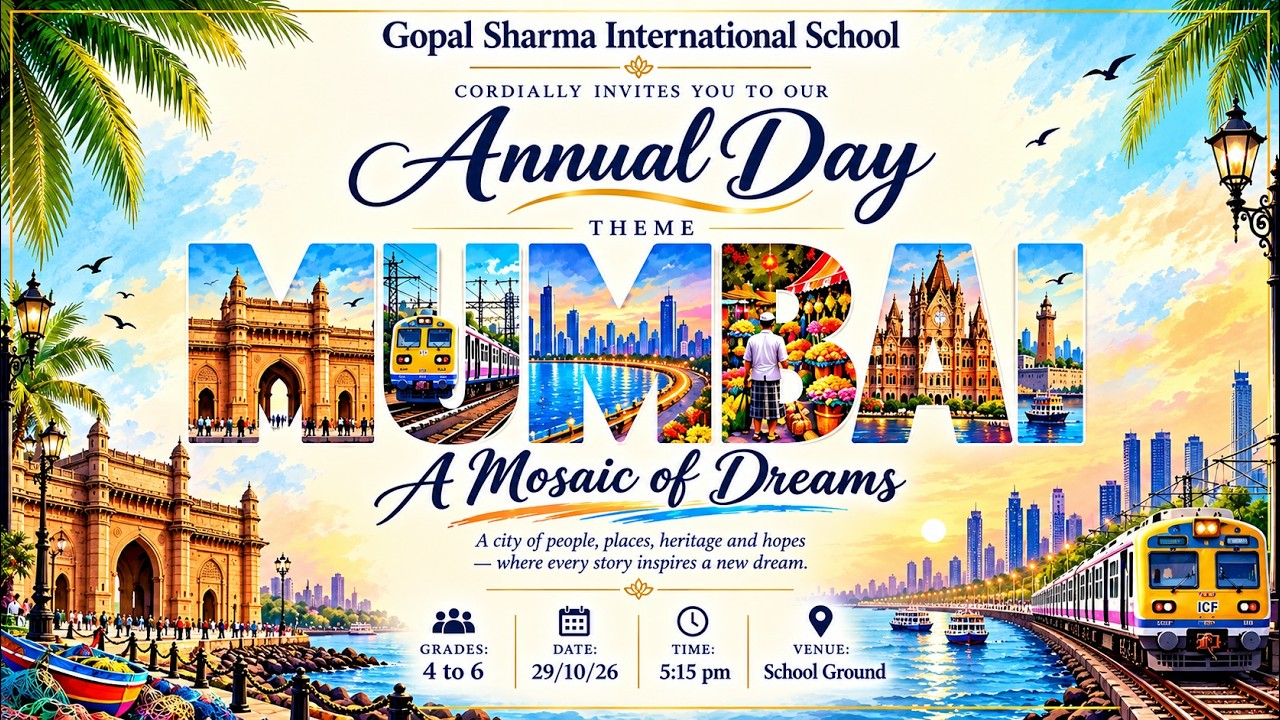 Gopal Sharma International School Annual