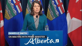 'The ball is in his court,' Premier Smith says on meeting with Trudeau