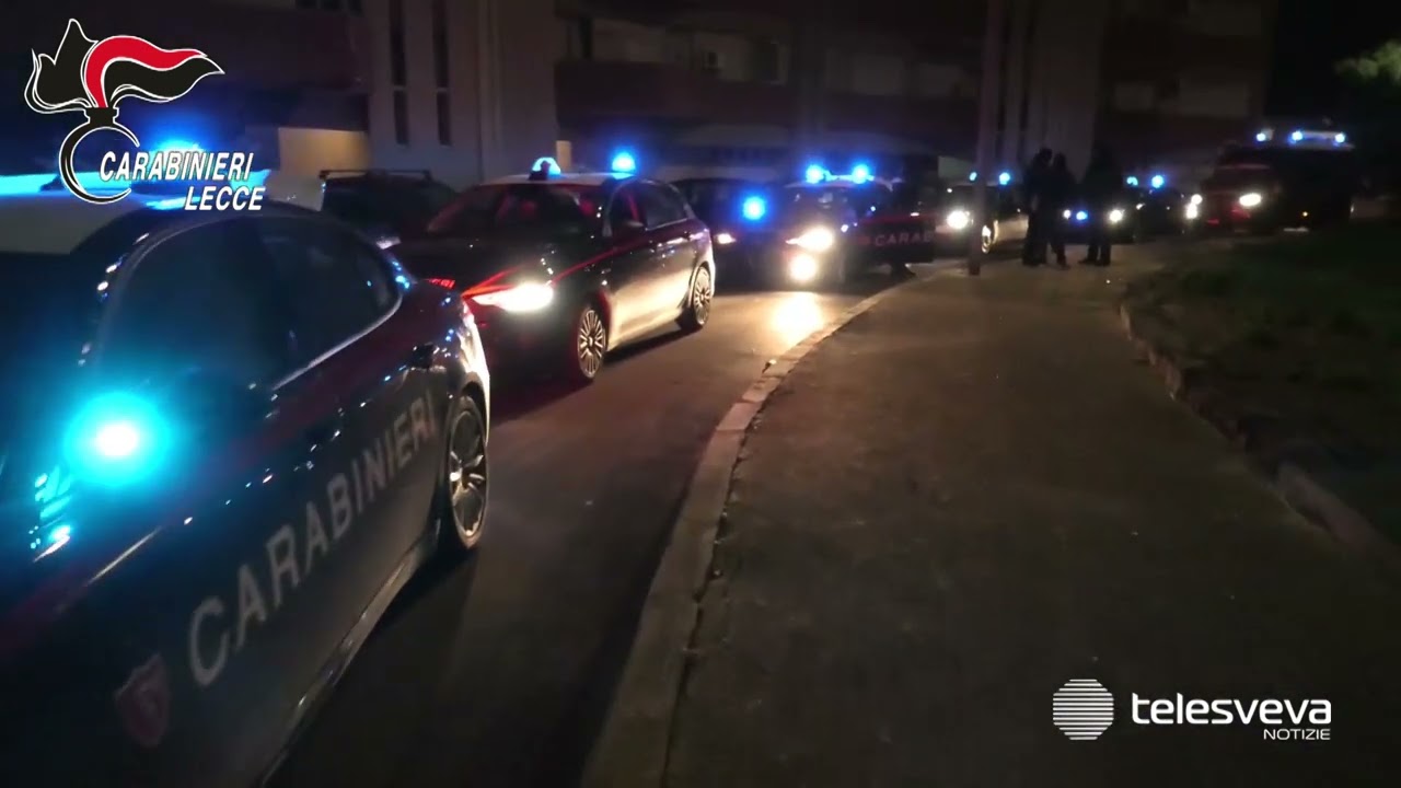 Narcotraffico, 87 arresti in Salento: gruppi mafiosi uniti come un’impresa