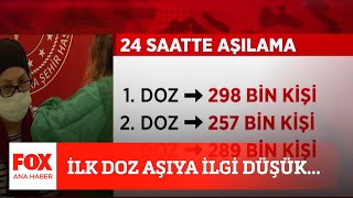 İlk doz aşıya ilgi düşük... 9 Temmuz 2021 FOX Ana Haber Resimi