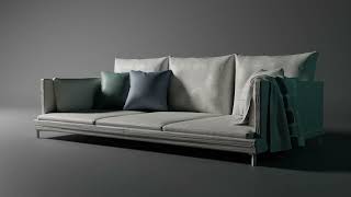 Final Render of Couch
