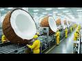 Inside a Coconut Milk Factory — How Millions of Coconuts Become Bottled Milk
