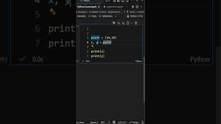 Tuple Unpacking – Pro Trick #coding #programminglanguage #python #artificialintelligence