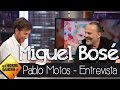 El Hormiguero 3.0 - Miguel Bosé dedica en su nuevo disco una canción a Rajoy
