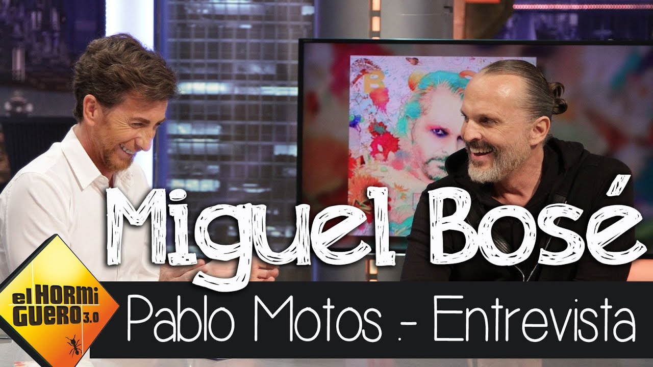 El Hormiguero 3.0 - Miguel Bosé dedica en su nuevo disco una canción a Rajoy