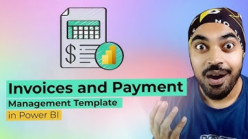 Invoices and Payment Management Template in Power BI