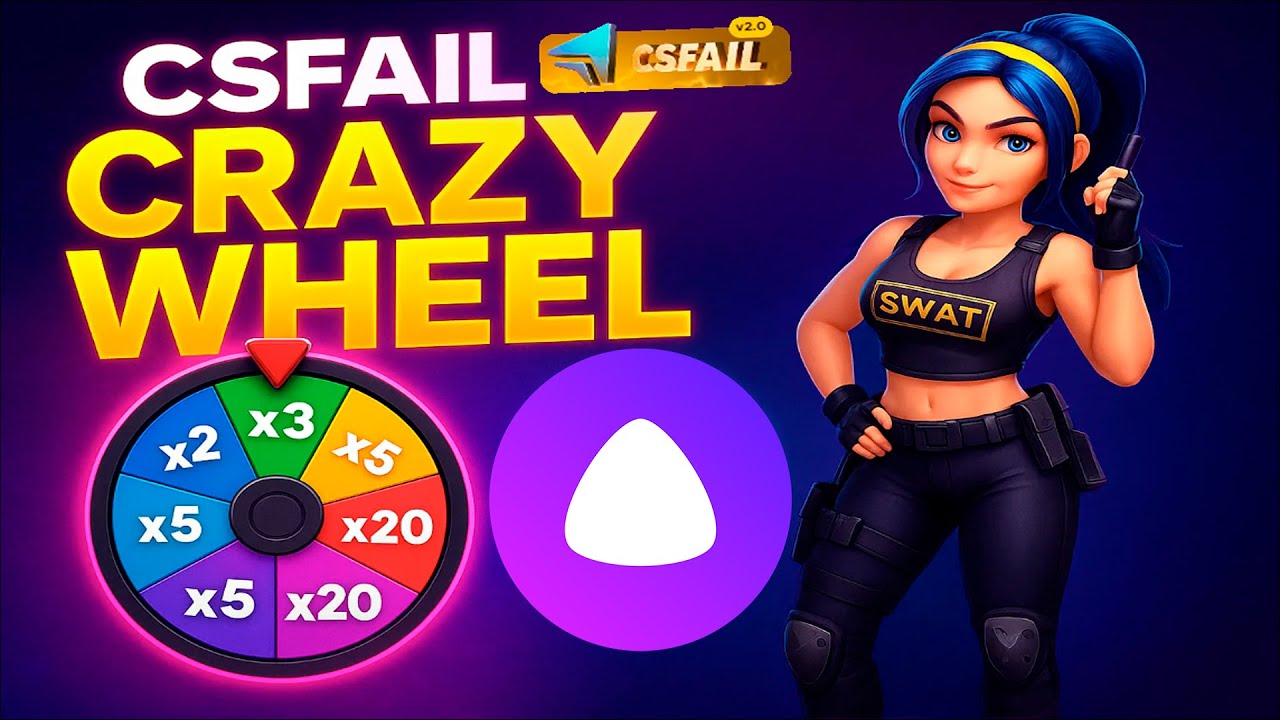 CSFAIL АЛИСА СТАВИТ В CRAZY WHEEL! АЛИСА ЗАНОСИТ НА КСФЕЙЛ В CRAZY WHEEL
