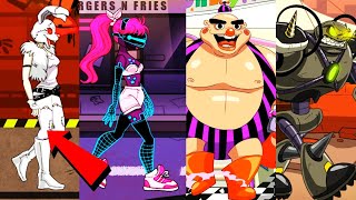 FNAF Security Breach Fury's Rage All BOSS BATTLE