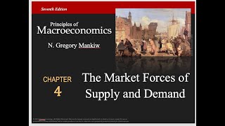 USM Principles of Macroeconomics - Mankiw Ch 4: The Market Forces of Supply & Demand - EQUILIBRIUM