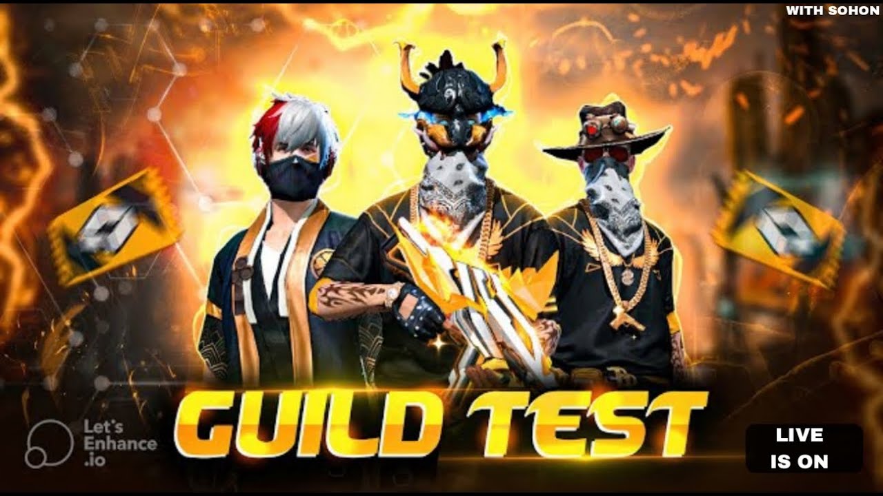 Soton Ff LIVE FF GUILD TESTING SFF ESPORT SOHON FF LIVE GUILD TEST 🥰🔥SOHON FF ...