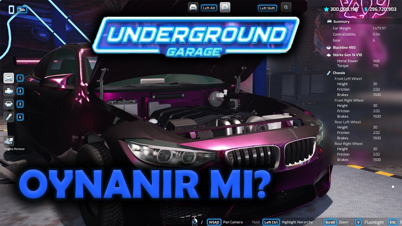 UNDERGROUND GARAGE Oynanır mı?