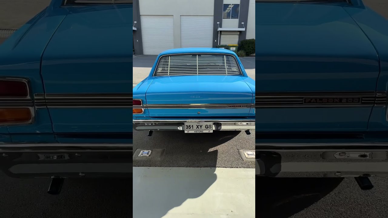 Coming Soon Falcon 500 GS K Code In True Blue Gs Ford Musclecar