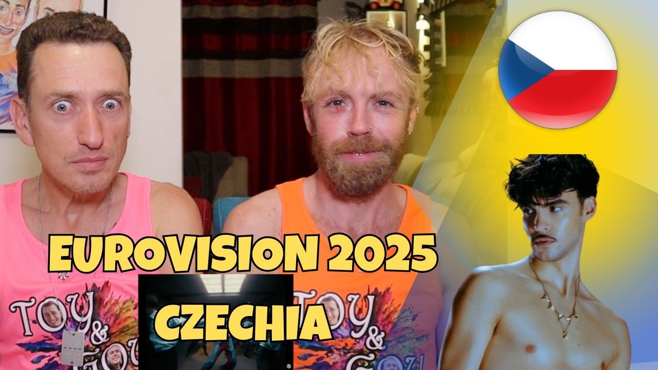 CZECHIA EUROVISION 2025 REACTION - Adonxs - Kiss Kiss Goodbye