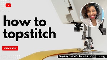 How-to Sew a Topstitch with Brittany J Jones