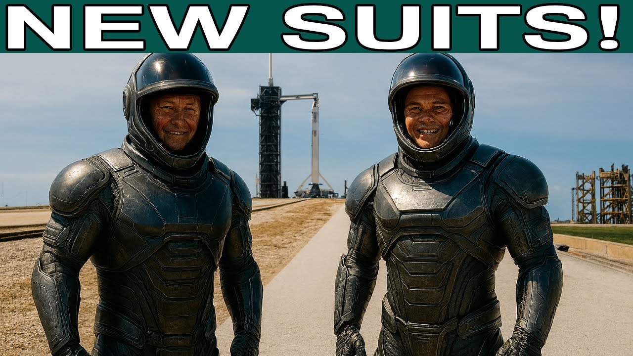 SpaceX's New Space Suits Just Shocked NASA Astronauts! - YouTube