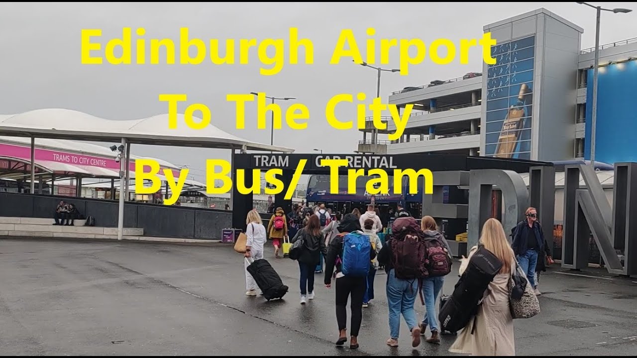 Bus And Tram from Edinburgh Airport To City Centre