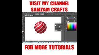 3D Illustrator Tutorial (Ball Design) #shorts