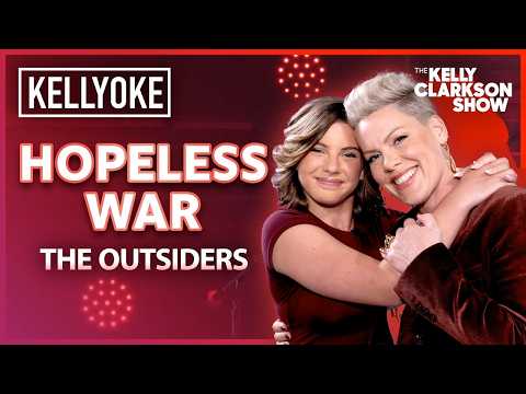 'Hopeless War' from 'The Outsiders' P!nk Duet With Daughter Willow   Cameo oke