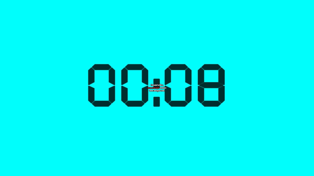 10 Second Countdown Timer G Major 110 - YouTube