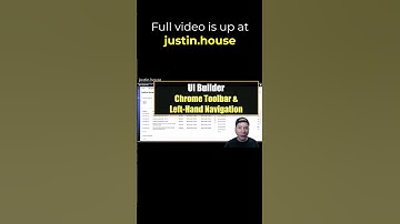 UI Builder - Modifying Workspace Left-Hand Navigation - short 🩳 #servicenow #userexperience #menu