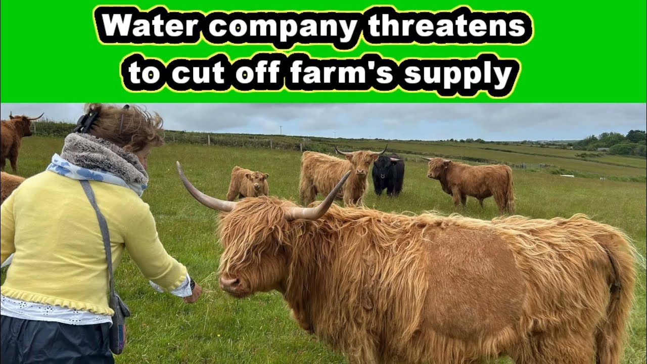 Water company threatens to cut off farm's supply 