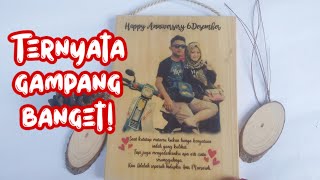 GAMPANG BANGET! CARA TRANSFER FOTO KE MEDIA KAYU