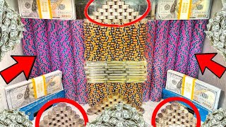 😱MASSIVE POKER CHIP WALL CRASHES DOWN PAYING OUT $500,000,000.00! HIGH LIMIT COIN PUSHER MEGA WIN!!!