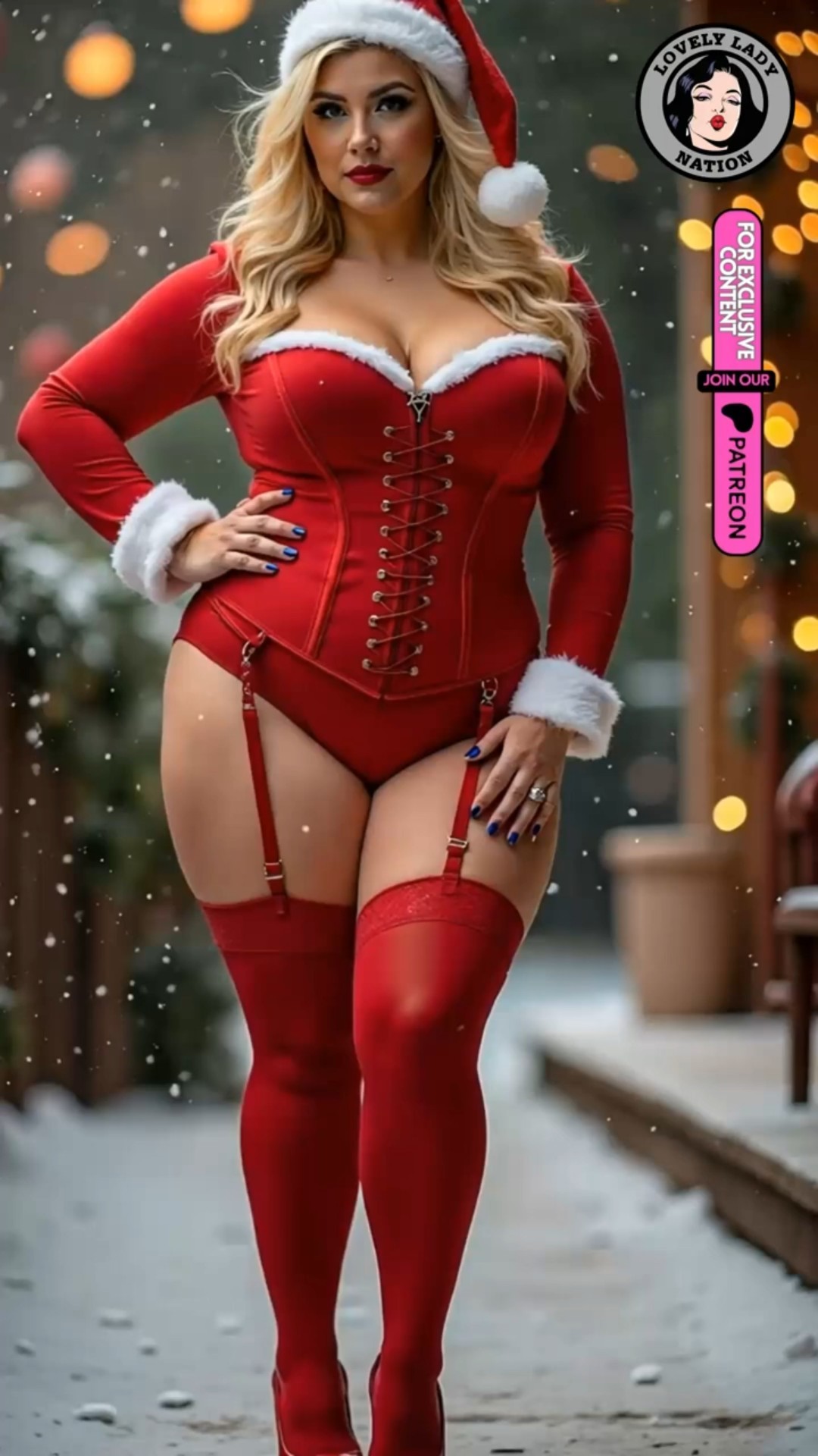 curvy blondes make the best christmas presents Vol.12