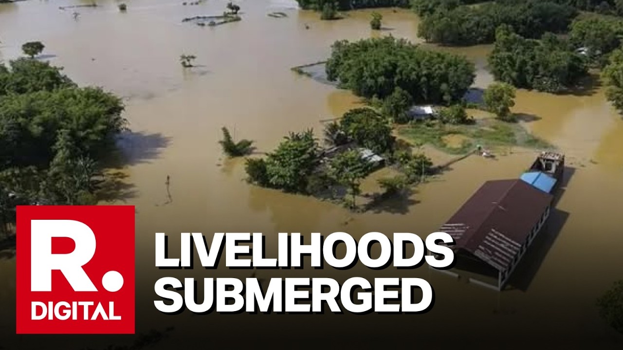 Assam Floods Devastate Thousands, Water Surge Submerges Villages In Sivasagar