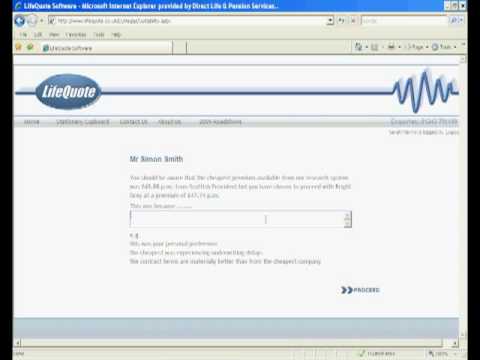 LifeQuote Portal Training Video - Suitability Text