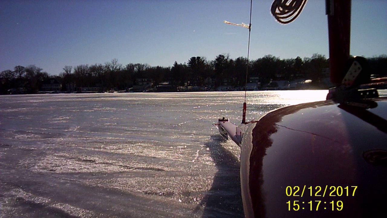 Ice boat on White Bear Lake. YouTube
