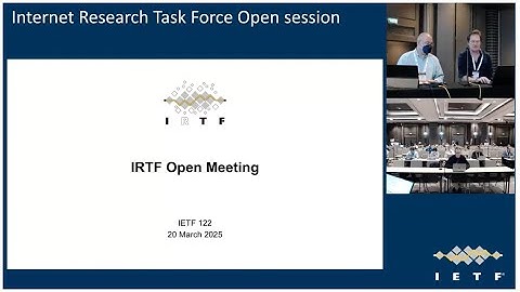 IETF 122: IRTF Open