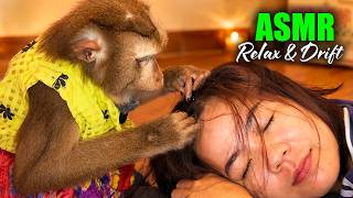 The Most SATISFYING Monkey ASMR (Extremely Close-Up) | Judy’s Soft Hair Picking to Relax & Drift screenshot 4