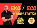 Ekg interpretation  master fundamentals of ecg  electrocardiography