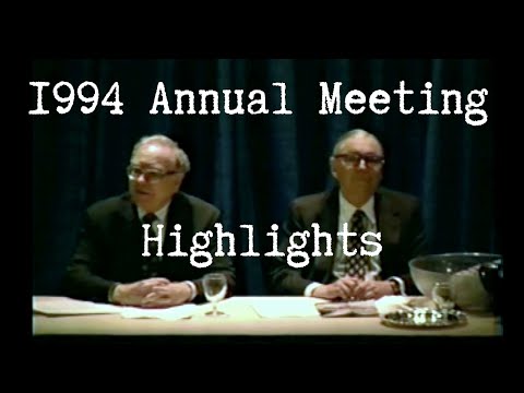 1994 Berkshire Hathaway Meeting Highlights thumbnail