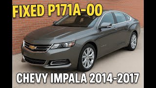 2014-2017 CHEVY IMPALA P171A-00 FIXED !