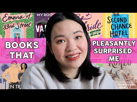 romance books that pleasantly surprised me (Best Books of 2023)
