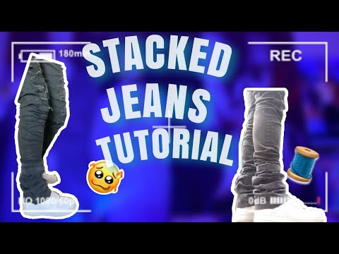 COMMENT FAIRE Stacked JEANS | EXTENDO ???????? JEANS