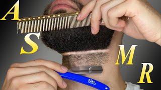 ASMR | The Sounds of a Beard Trim | *EXTREMELY SATISFYING*