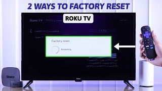 How To Reset Roku TV to Factory Settings! [With or Without Remote]